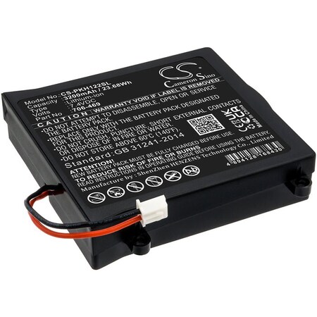 Bsc Preferred Peaktech P1195 P1205 P1220 Survey Multimeter and Equipment Replacement Battery CS-PKH122SL